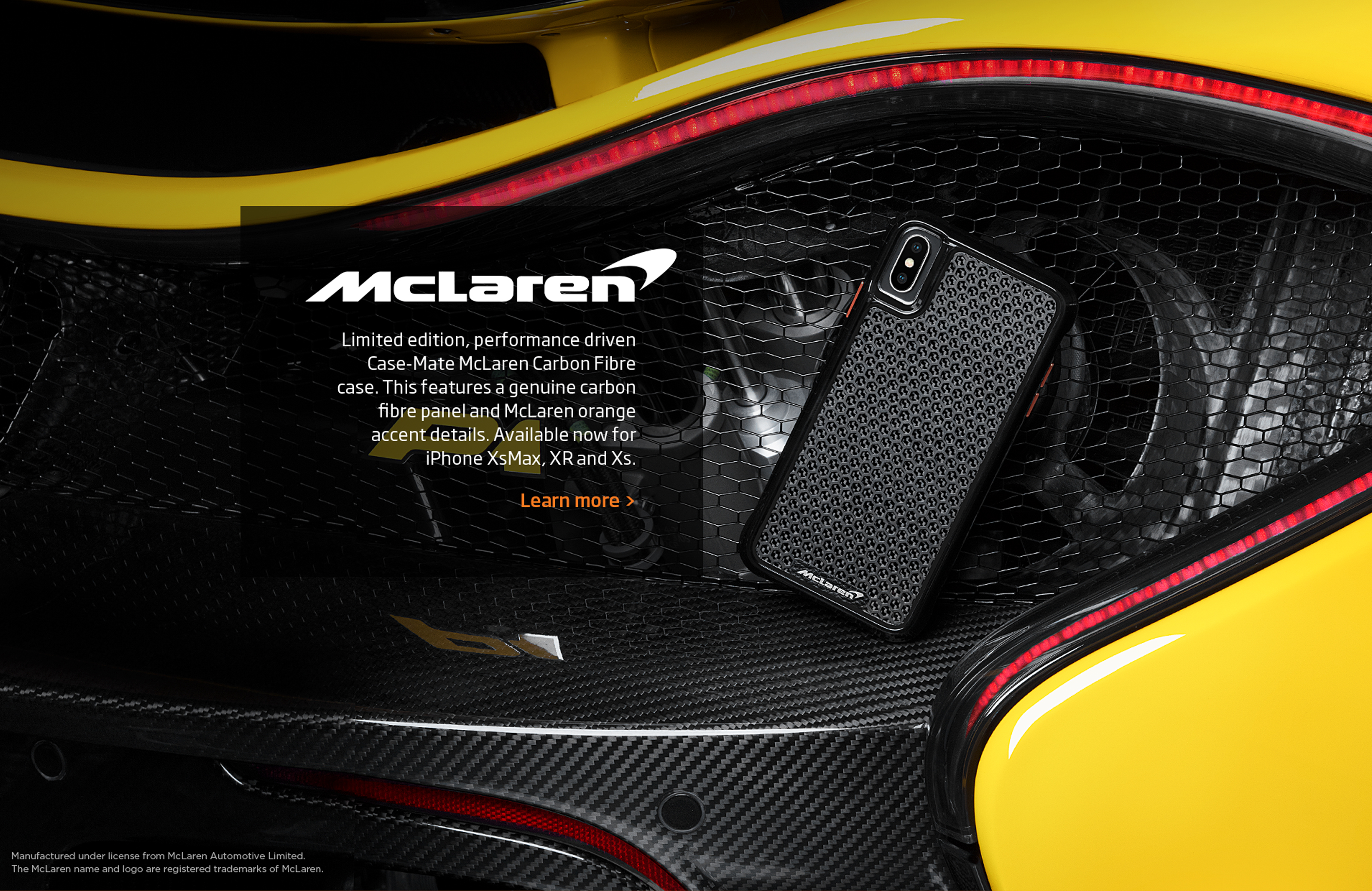 CaseMate × McLaren