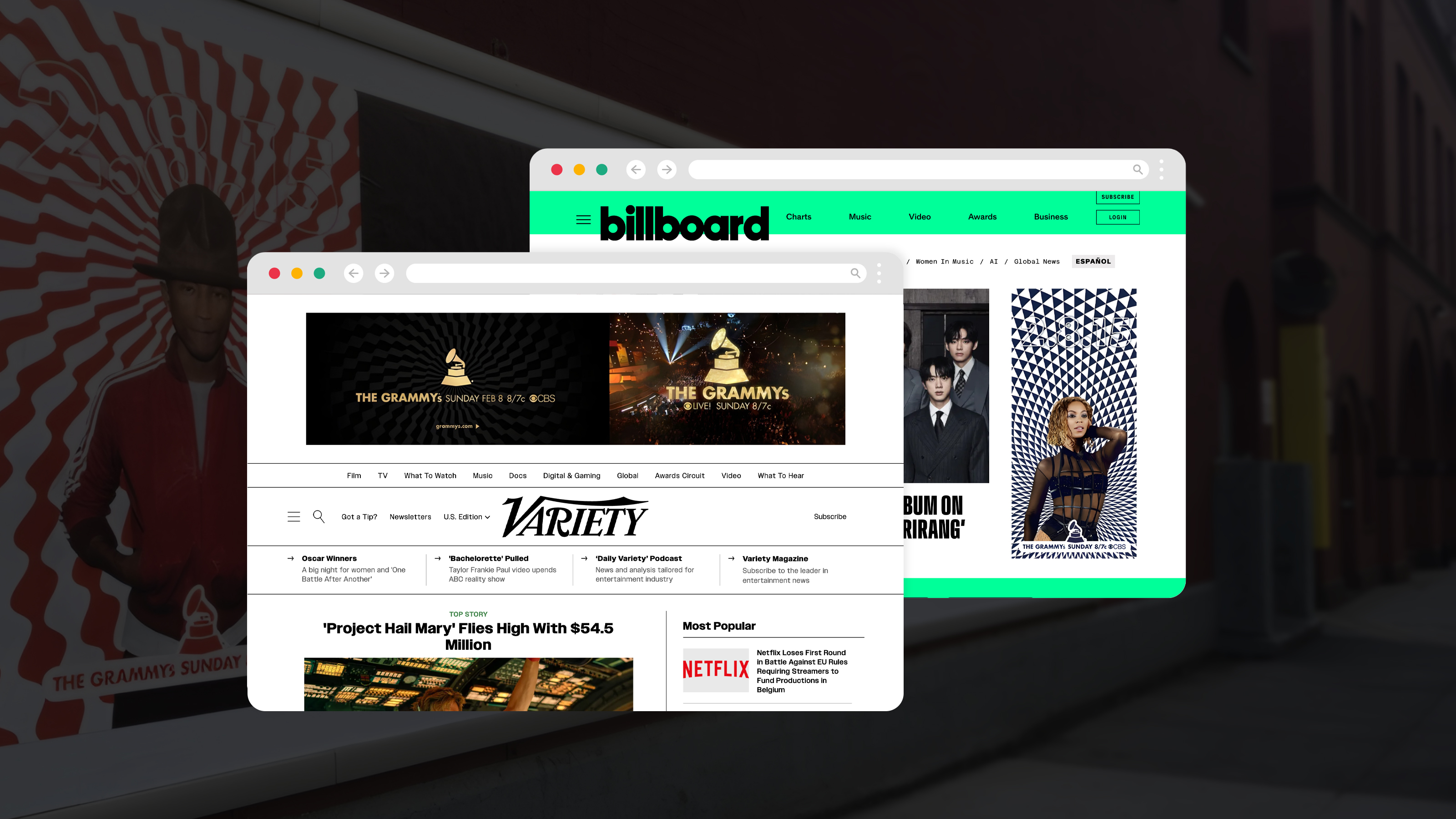 Grammy — Media Coverage